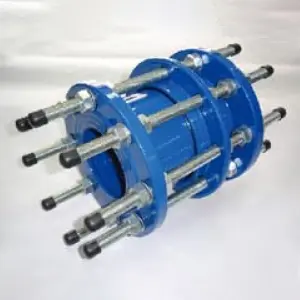 Demontageverbindung mit starrem Flansch, gebohrt nach PN16