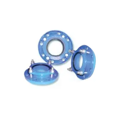 Flanschadapter für PVC-Rohr